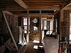 Here's the very primitive interior.